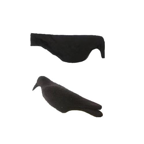 New Realistic Crow Decoy Skin Decoy Cover Decoy Sock