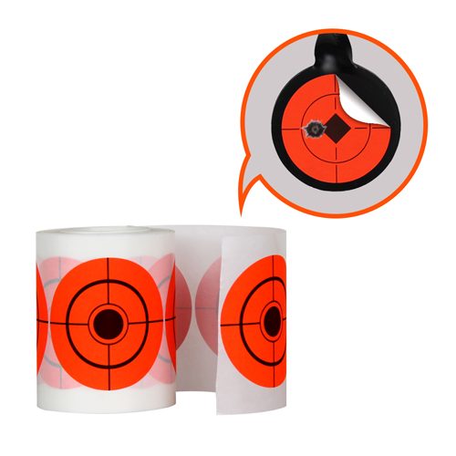 Orange 3Inch Shooting Sticker Targets