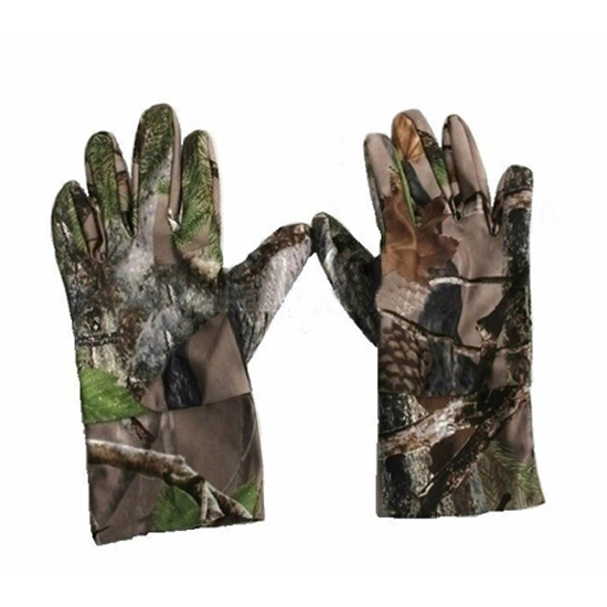 lightweight Military camo gloves 073010