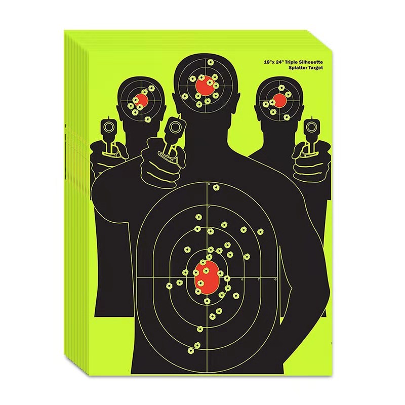 1.splatter shooting target