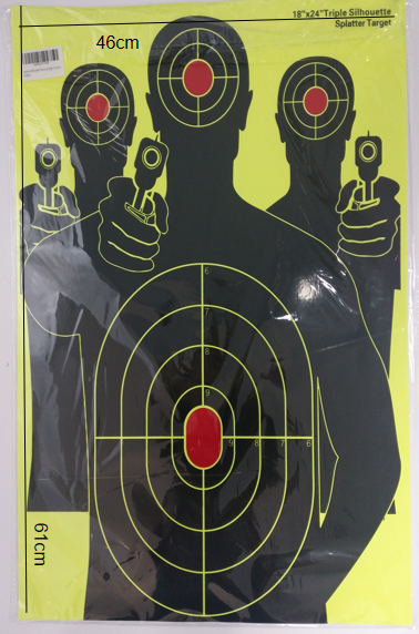 6.splatter shooting target