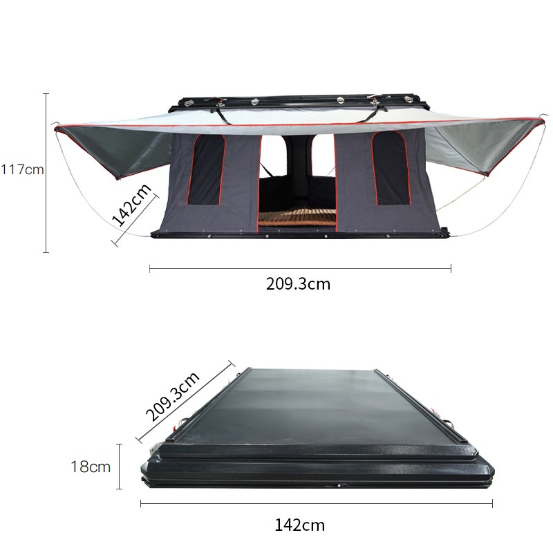 1-7 RCT0101G roof top tent