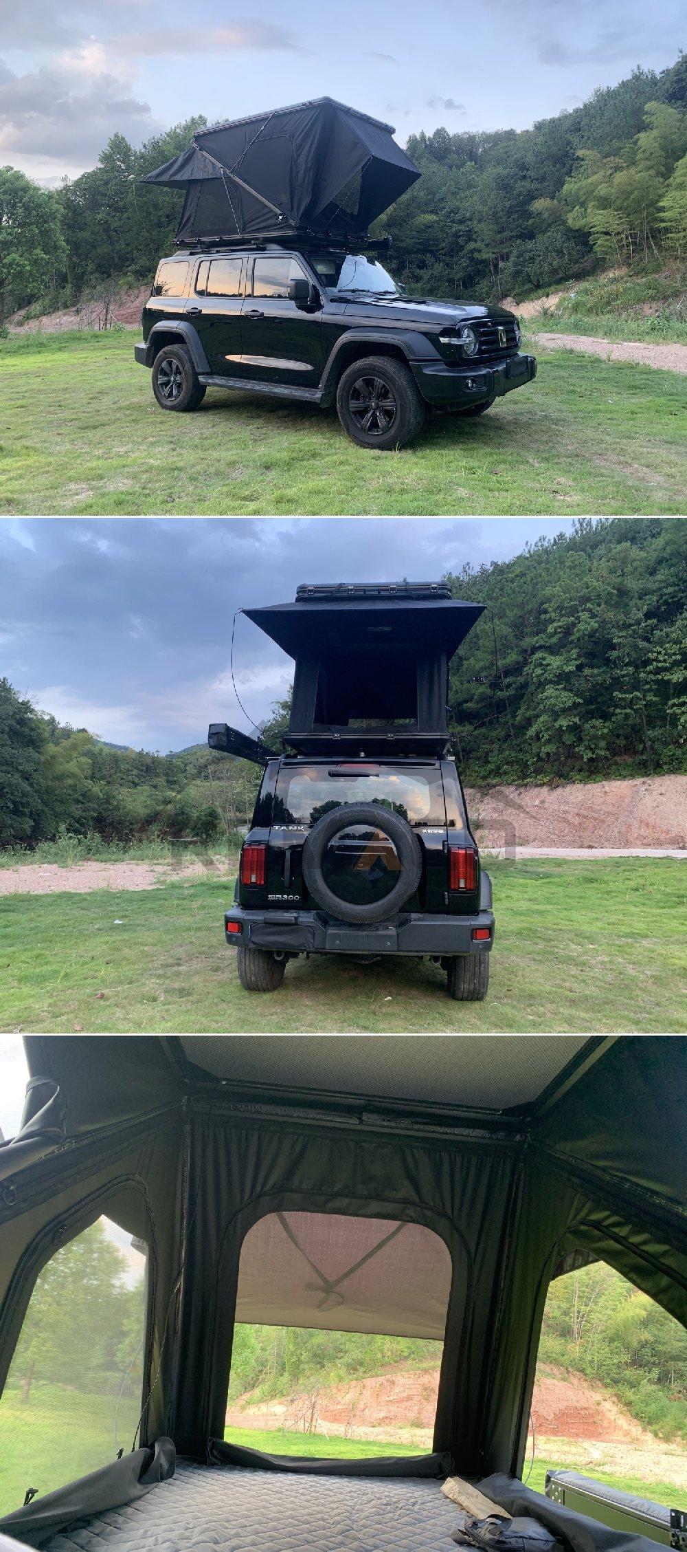 Z-Shape Aluminum Hard Shell Roof Top Tent - Remaco - Overland equipment ...