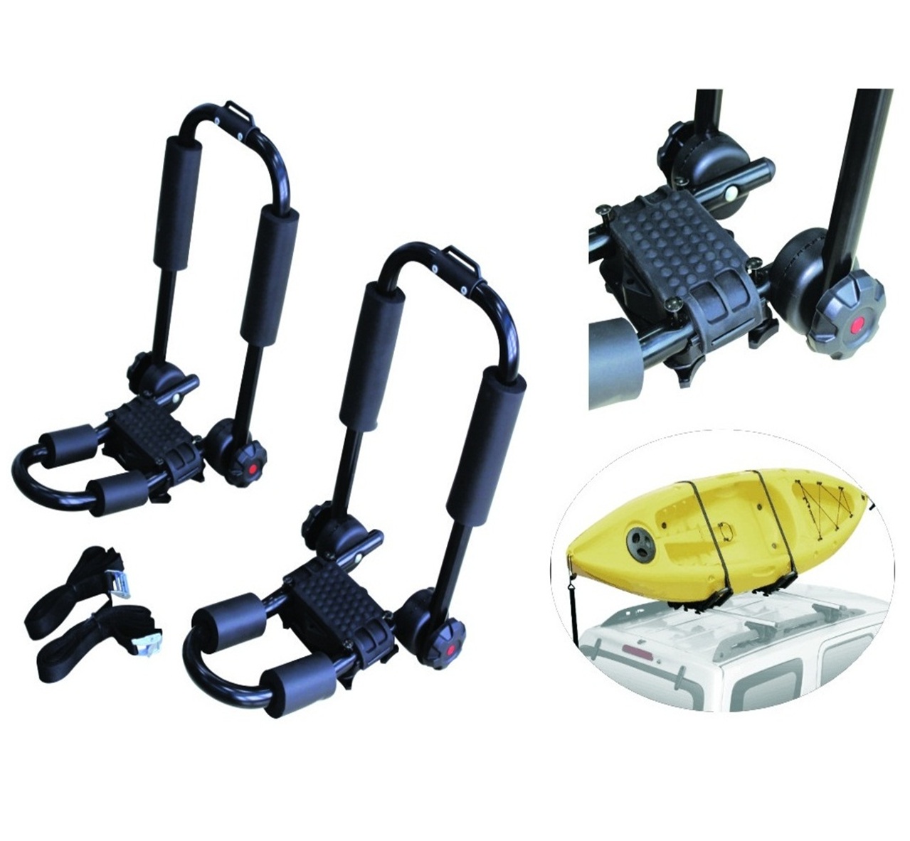 Pro Rack J Bar J-Bar Roof Rack for Kayaks & Boards RMK0102 - Remaco - Overland ...