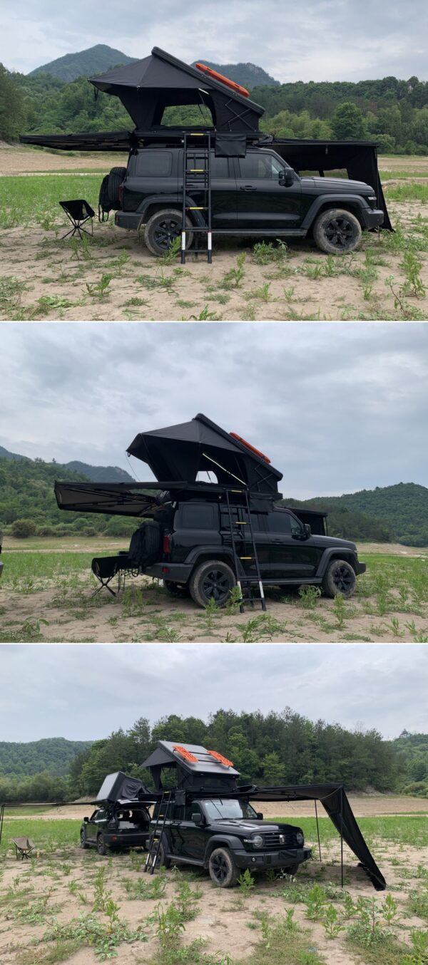Hard Shell Large Aluminum Roof Top Tent - Remaco - Overland equipment ...