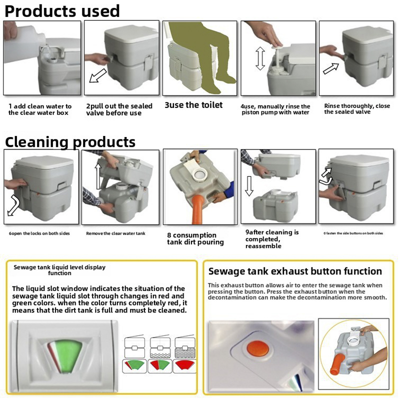 outdoor portable toilet