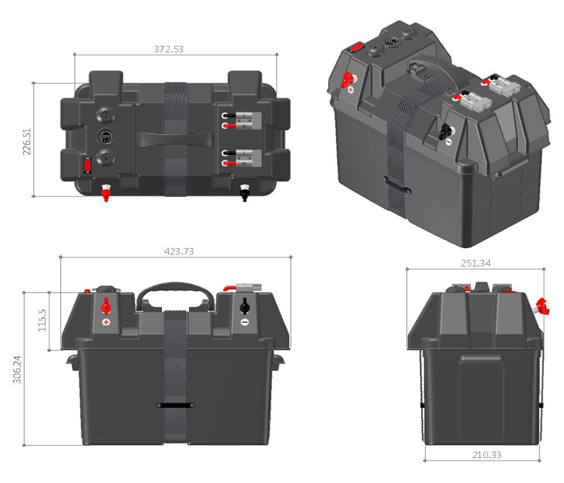 Paco Rms Box Battery Battery & Box - RBB0202 - Remaco - Overland equipment & 4x4 offroad ...