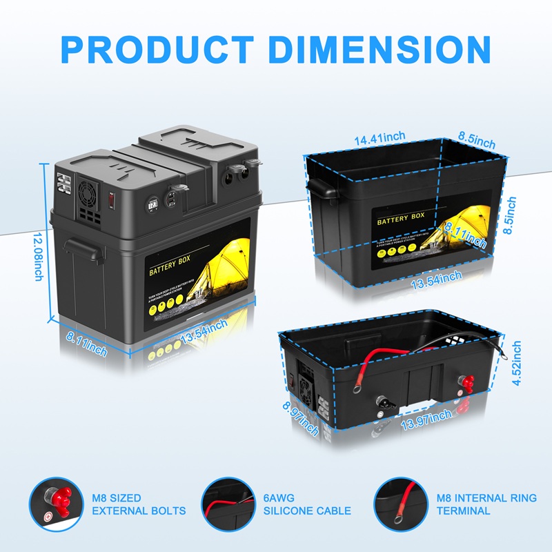 Paco Rms Box Battery Battery & Box - RBB0101 - Remaco - Overland equipment & 4x4 offroad ...